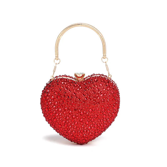 Sac De Soirée En Forme De Coeur